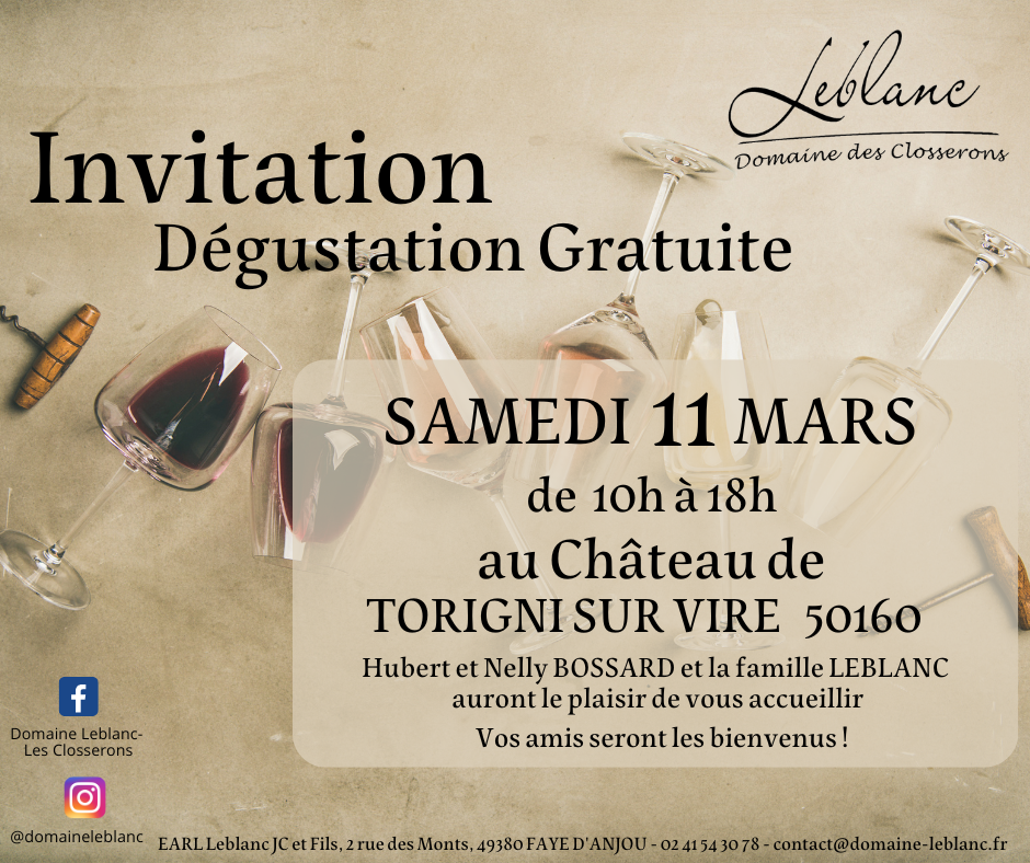 Invitation TORIGNI SUR VIRE